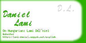 daniel lami business card